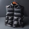 Down Cotton Vest Men 'S Shiny Vest Sleeveless Jacket