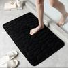 Pebble Pattern Bathroom Mat Non-slip Floor Rug Mat Gift for Parents Household Non-slip Entry Mat Super Absorbent Bath Mats