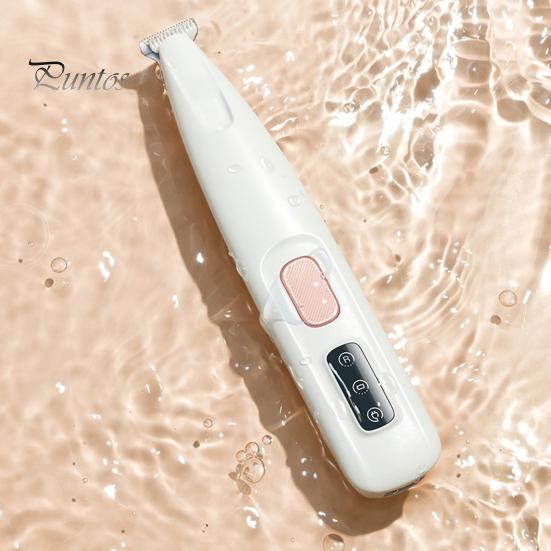 Триммер для домашних животных со светодиодной подсветкой, аккумуляторная машинка для стрижки домашних животных, тихий триммер для кошачьих лап, бритва для домашних животных для глаз, ушей, лица, крестца