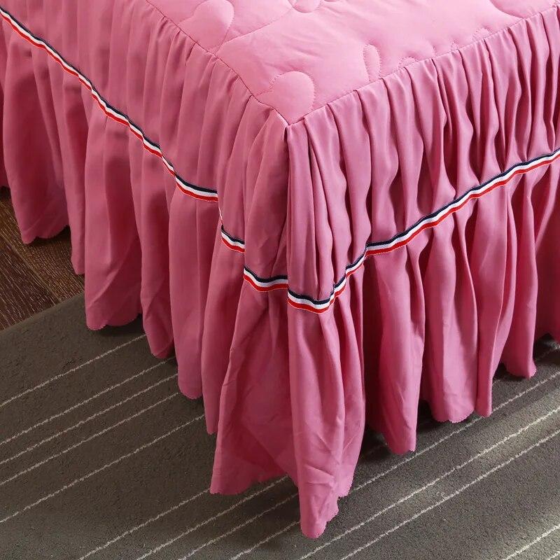 Утолщенные хлопковые покрывала, простыни, стираемые водой, однотонные покрывала, односпальная двуспальная кровать, комплект постельного белья размера «queen-size» 1,8 м