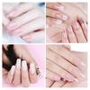 Glitter Poly Extention Gel Set Nail Art Clear Camouflage Color Nail Tip Form Crystal UV  Nail Gel
