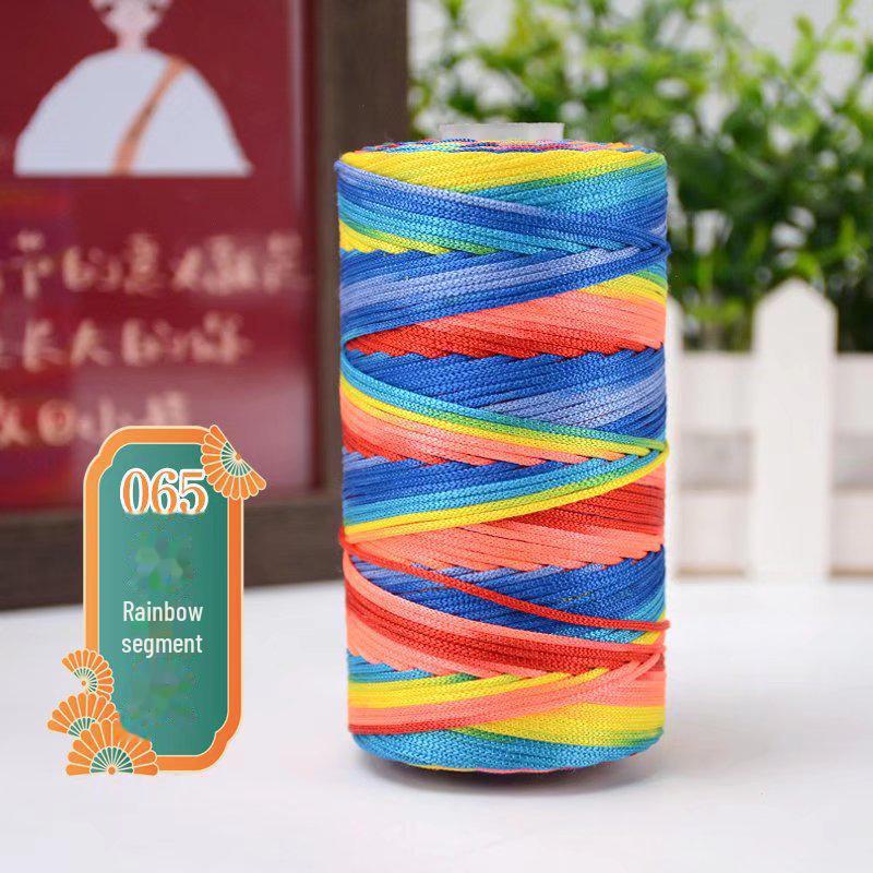 Экологичная конопляная пряжа для вязания крючком летних шляп, сумок и сандалий