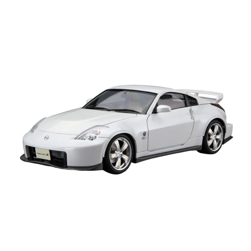Aoshima Bunka Kyozai 1/24 Scale The Model Car Series No. 69 Nissan Z33 Fairlady Z Version Nismo 2007 Plastic Model