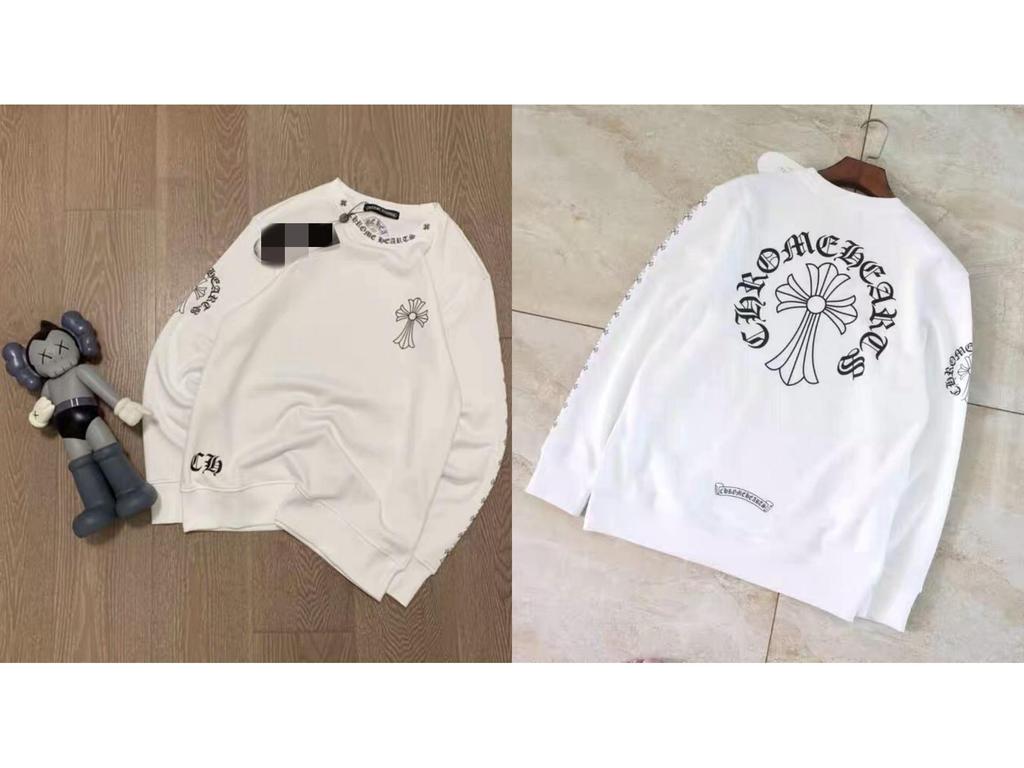 Новая коллекция худи Chrome Hearts с крестом, простые, классические, унисекс, с круглым вырезом