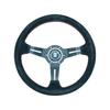 ND 13 Inch 320MM Leather Velour Foldable Steering Wheel for Car Racing Games Luxury Modified Automobile Wheel Pad