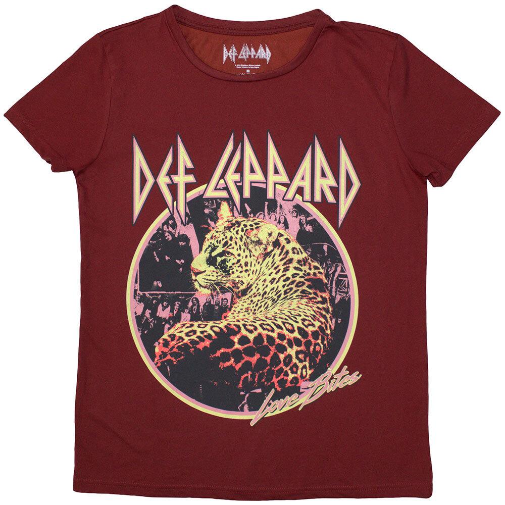 Женская футболка Def Leppard: Укусы любви (X-Large)