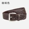 Непористый женский тканый ремень в стиле ретро, декоративный повседневный ремень для брюк и джинсов, женский