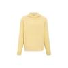 Calvin Klein Letter Print Hooded Long Sleeve Sweatshirt Unisex Sweatshirt Butter-Yellow 40WH100-740