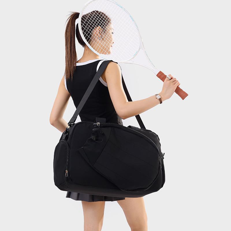 Women's Large Capacity Badminton & Tennis Bag with Dry/Wet Separation - Handheld & Shoulder Options