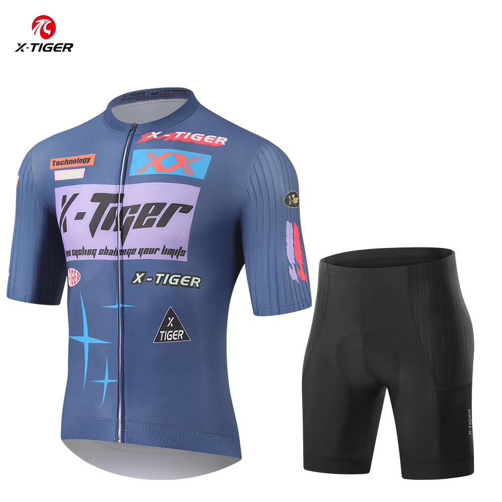 Summer Breathable Cycling Suit Set 2026 Man Summer Breathable Short Sleeve Man Cycling Set Pro Anti Mountain Road Men's Cycling Outfit