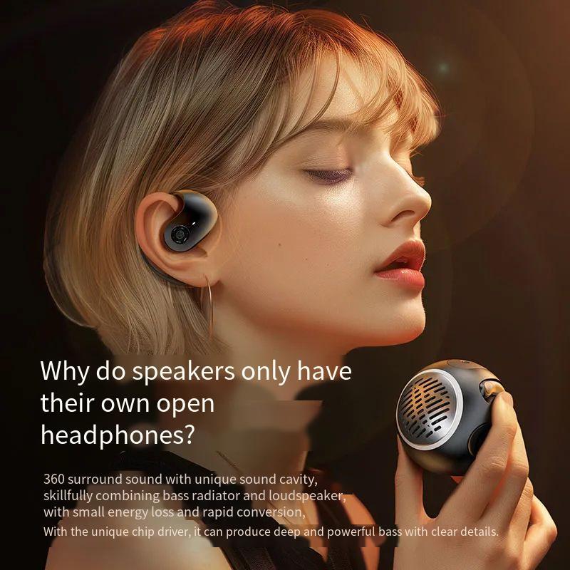 2-в-1 открытые Bluetooth-наушники JM13 OWS беспроводные наушники HD Call JM13PRO сабвуфер динамик Bluetooth 5.4 гарнитуры