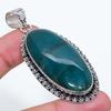 Bloodstone Gemstone Handmade 925 Sterling Silver Jewelry Pendant 2.64" SU-10694
