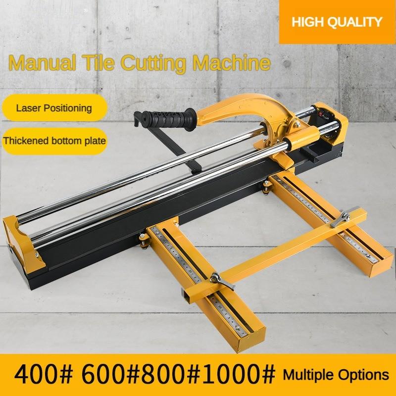 Бытовой ручной плиткорез Портативный пылезащитный плиткорез Толкатель для плитки Инструмент для резки плитки из алюминиевого сплава