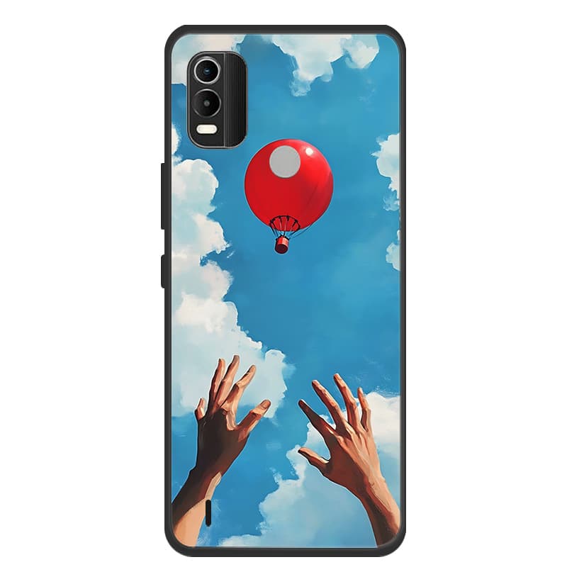 Чехол для Nokia C21 Plus Чехол для телефона Coque Черный Силиконовый Мягкая задняя крышка Чехол для Nokia G21 / G11 / C21 Plus Чехол C21Plus Funda