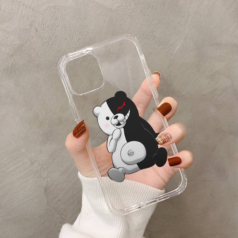 Чехол для телефона Danganronpa Junko Enoshima Monokuma для iphone 13 11 12 pro XS MAX 8 7 6 6S Plus X 5S SE 2020 XR