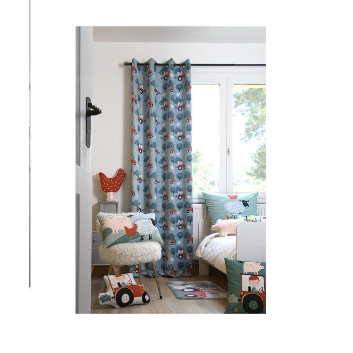 Tapis 45 x 75 cm velours tom a la ferme