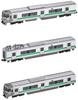 TOMIX N Gauge Series Suburban Train Set 98376 Model Train 733-100 Add-On (3 Cars)