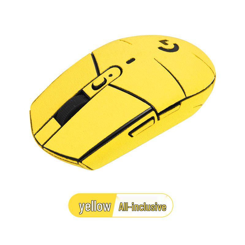 Logitech G102/G304/GPRO Anti-Slip Suede Mouse Stickers - Full Coverage, Sweat-Absorbent, Anti-Sweat Back Stickers