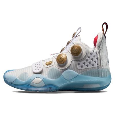 Игровая майка Way of Wade 8 Retirement Мужские кроссовки Белый Ледяной-голубой Красный ABEP001-4