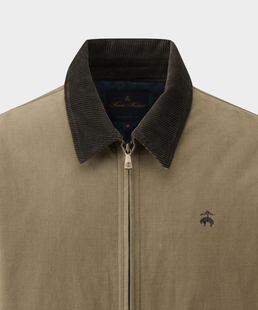 BROOKS BROTHERS [Heritage] Washed Work Jacket (Beige) (Bbopmhg306)