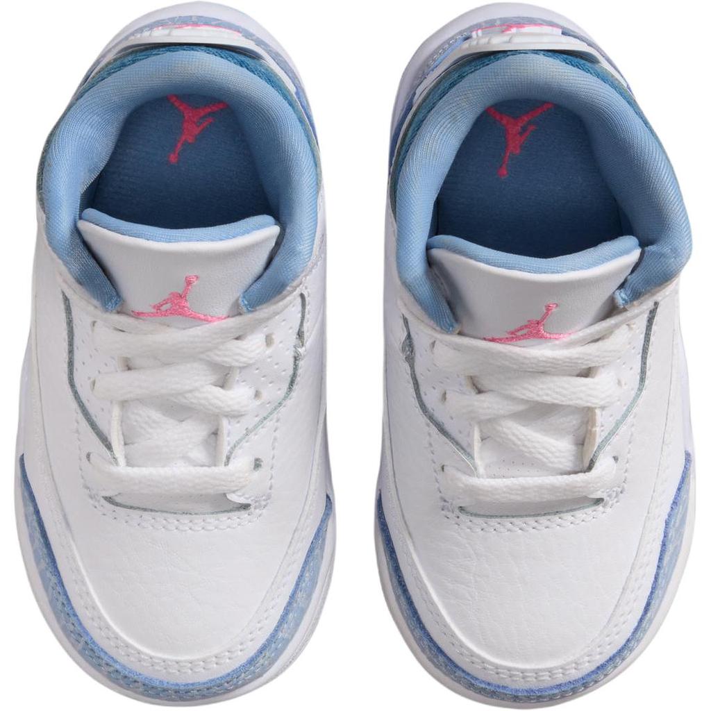 Детская обувь Air Jordan 3 Retro TD 'White Cobalt Bliss' HQ0782-101