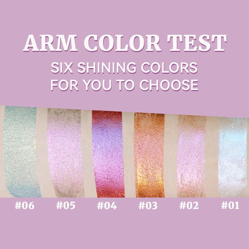 Золотисто-фиолетовый хамелеон жидкие тени для век перламутровые мелко мерцающие быстросохнущие тени для век поляризованные осветляющие сценический макияж глаз