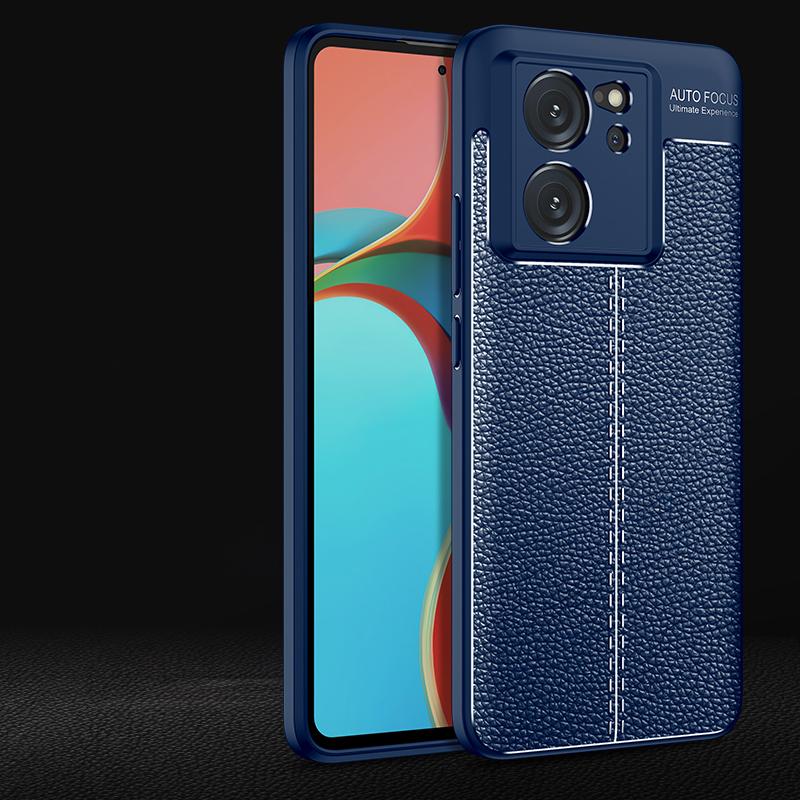 Чехол-накладка для Xiaomi Mi 13T Pro Xiaomi 13T Pro Capas Armor Противоударный бампер для телефона Задняя часть из ТПУ Мягкая кожа Для Fundas Mi 13T Pro