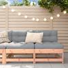 VidaXL Center Sofas with Cushions 2 Pcs Solid Douglas Wood, Garden Sofa, Garden Seat, Outdoor Seat, 825581