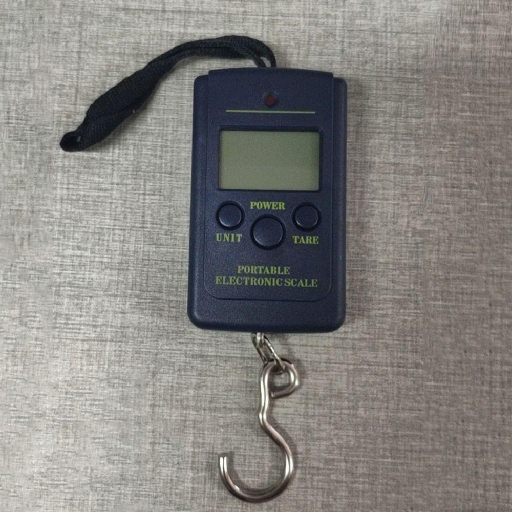 Цифровые электронные весы без подсветки с подвесным крюком, весы для багажа, рыбалка