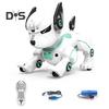 Радиоуправляемый робот-собака, программирование, умный интерактивный 2,4 ГГц, радиоуправляемый робот-щенок, обучающая электрическая игрушка-собака-трюк для малышей, мальчиков и девочек, подарок