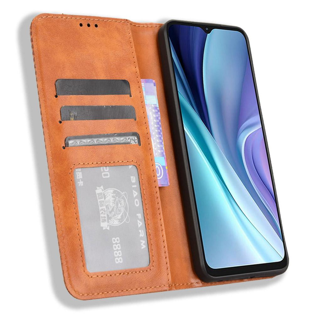 Противоударный чехол для itel A50 Ретро кошелек из искусственной кожи Чехол для телефона