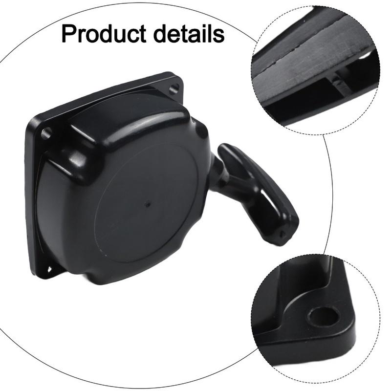 Steel Replacement Starter for Brush Cutters For 3c 4c 52cc Including Starter Disc Handle and Pull Cord for Long Lasting Use