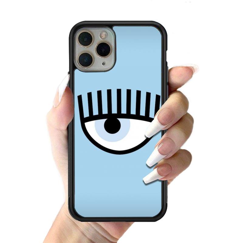 Чехол для телефона Ferragnies Eyes Chiara, силиконовый чехол из ПК + ТПУ для iPhone 11 12 13 Pro Max 8 7 6 Plus X SE XR Hard Fundas