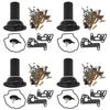 4Set For V-MAX 1200 Vmax 1985-2000 V-MAX1200 Motorcycle Carburetor Repair Kit Plunger-M53K