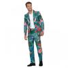 Mens Hawaiian Tropical Flamingo Costume Suit