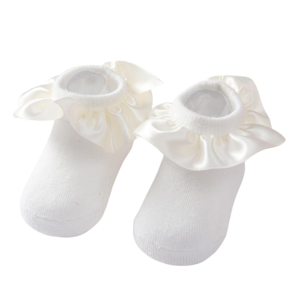 Носки для маленьких девочек, детские носки, кружевные, принцесса, с оборками, принцесса, сетчатые, детские, короткие, до щиколотки, дышащие, хлопковые, белые, розовые, носки для малышей 12-24 месяца
