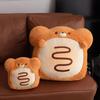 Cheese Bear Cat Brown Gingerbread Capybara Biscuit Super Soft Baby Snacks Dessert Party Toys Animals Christmas Birthday Present