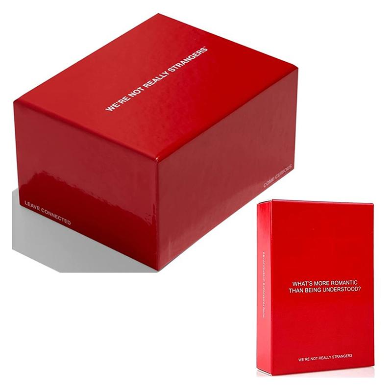 Мы не совсем незнакомцы. Издание для дружбы. Карточная игра. Интерактивная карточная игра для взрослых и игра для знакомства.