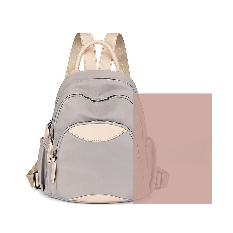 Oxford Cloth Backpack Female Spring and Summer Simple Large Capacity Leisure Small Backpack