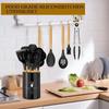 29 Pcs Non-stick Silicone Cooking Kitchen Utensils Spatula Set with Holder, Woodle Handle Heat Resistant Silicone Kitchen Gadgets Utensil Set