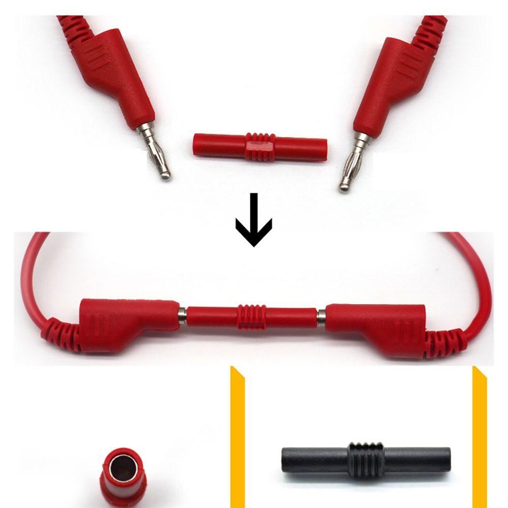 Соединительная муфта для штекера типа «банан» Гнездо 4 мм на 4 мм Изолированное гнездо типа «банан»