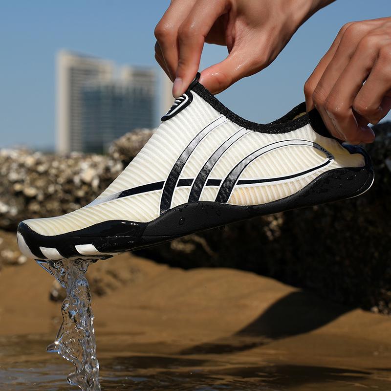 Модная обувь для водных видов спорта босиком, акваобувь унисекс, для плавания, женская, для улицы, пляжная обувь, обувь для спортзала, бега, мужские кроссовки, обувь для йоги