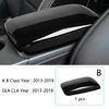 Decorative Center Console Armrest Storage Compartment Cover for Mercedes Benz CLA C117 GLA X156 A B Class W176 Car Interior