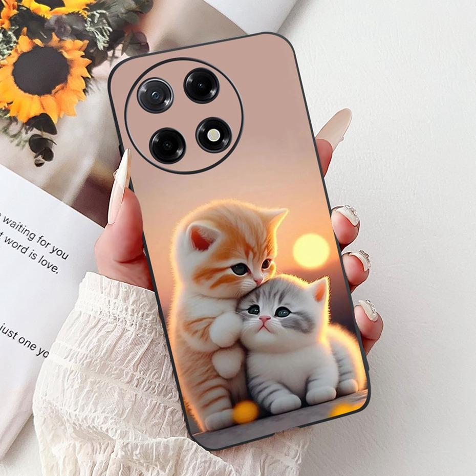 Новый Дизайн Чехол Для Телефона Для Tecno Camon 30S Pro Camon30S CLA5 CLA6 Черный Силикон Мягкий ТПУ Задняя Крышка Для Camon 30S 30SPro 4G