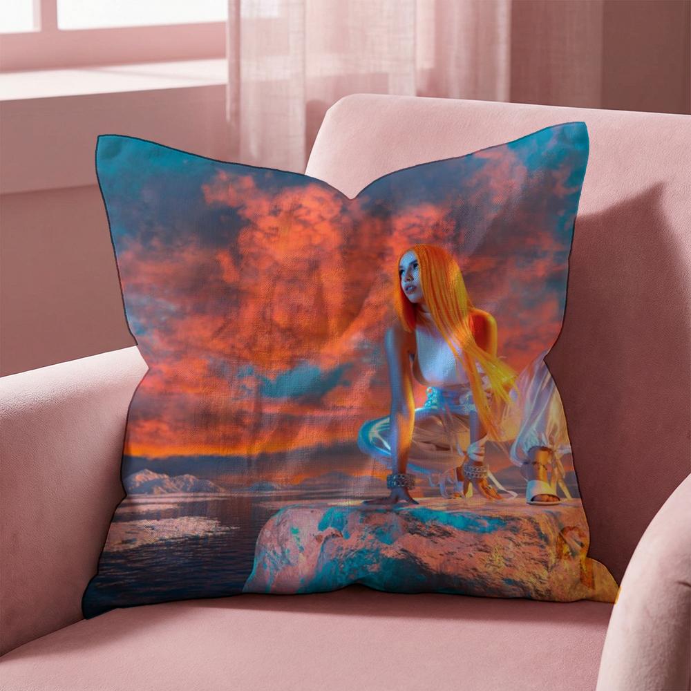 Подушка-чехол Singer A-Ava M-Max Cushion Cover для дома и автомобиля - Двусторонняя, мягкая и прочная для повседневного использования