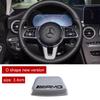 GOX3   Автомобильная эмблема Наклейка на руль Декор Для Mercedes Benz AMG Smart Maybach W204 GLC CLA W205 W203 Внутренние накладки GE538