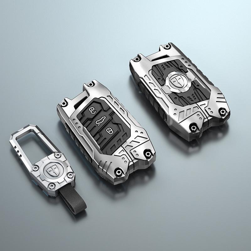 Чехол для ключей в стиле меха для Volkswagen Sagitar/Passat/Lavida - Подарок на Новый год 2024