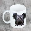 Skye Terrier -Kubek Ze Zdjęciem I Napisem Geometryczny Pies Art-Dog