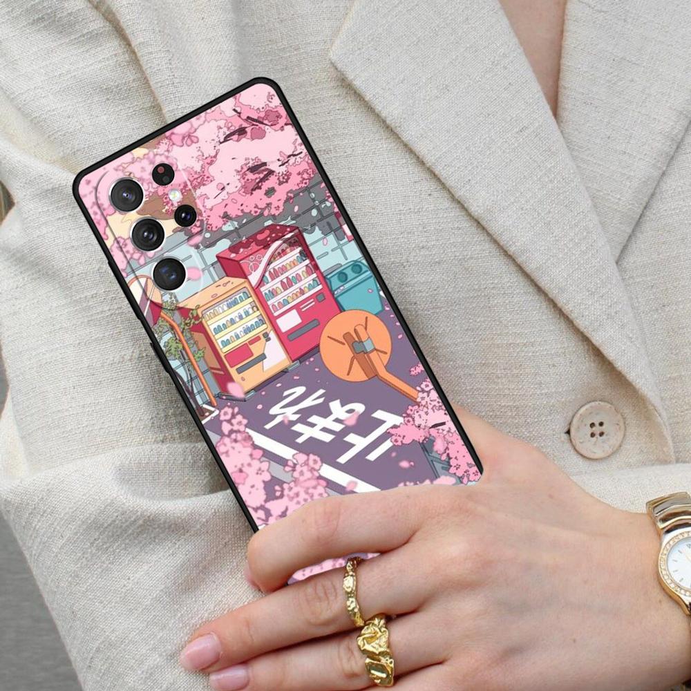 Чехол для телефона Tokyo Sakura с изображением цветущей сакуры для Samsung Galaxy S26 Ultra S25 S24 S23 S22 S21 S20 Note10