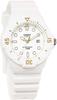 CASIO Cheap Casio Watch Analog Cheap Casio Watch Calendar Resin Strap White Gold [Casio] Diver's Women's LRW-200H-7E2